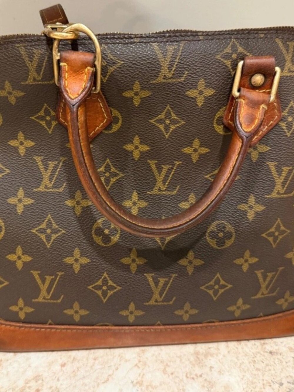 Louis Vuitton vintage Alma PM model M51130 Monogram Canvas Size Medium - Picture 5 of 11